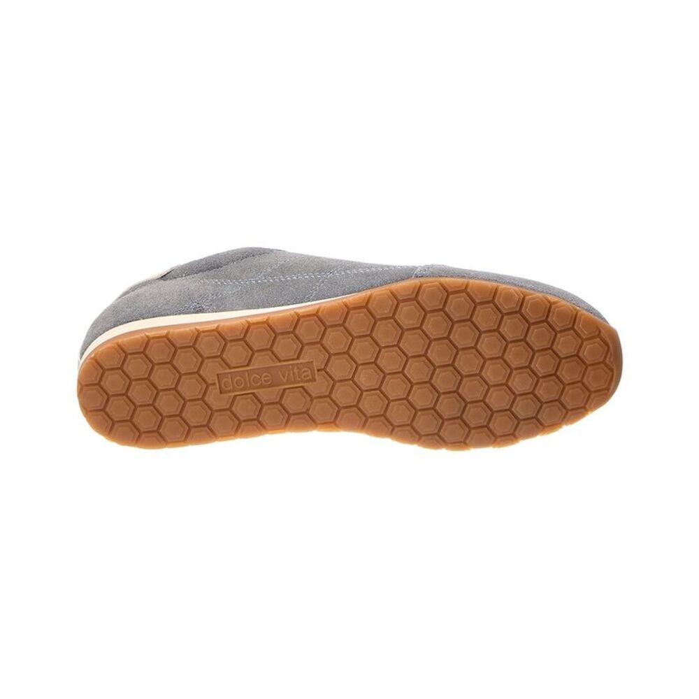 Dolce Vita Diallo Suede Sneaker, Grey - Picture 4 of 6